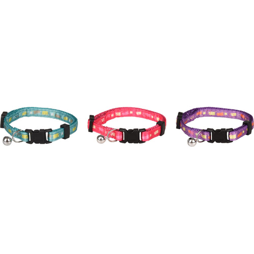 FLAMINGO CLERANCE Ogrlica za macke Sami, 20-34cm/10mm, razni uzorci