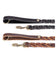 MYFAMILY CLERANCE Vodilica za pse Ascot, kožna, 2,2cm/110cm, crna