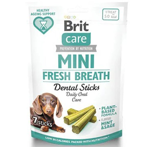 Brit Care Dog Mini treats FRESH BREATH, 7 pcs/120 g