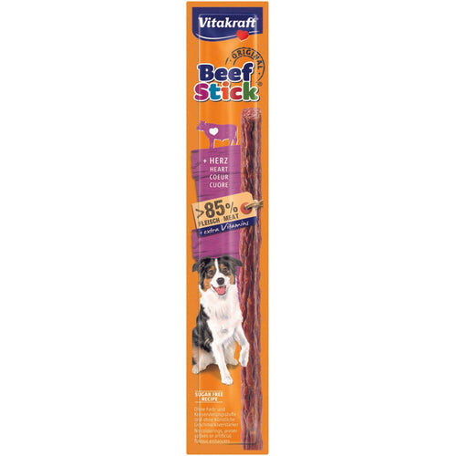 VITAKRAFT Beef Stick, sa srcima, poslastica za pse, 1 kom/12g