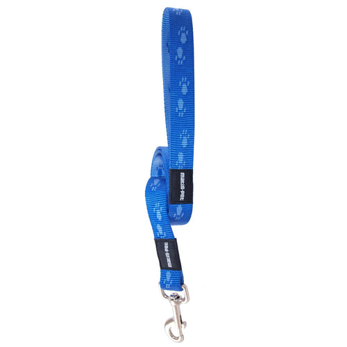 MATIS Vodilica za psa Dogy Paws 1,5cm/140cm, plava