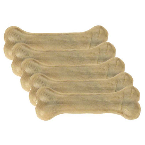 HAU&MIAU Rawhide, presana kost, 100% goveđa koza, 5 kom/7,5cm/15-20g