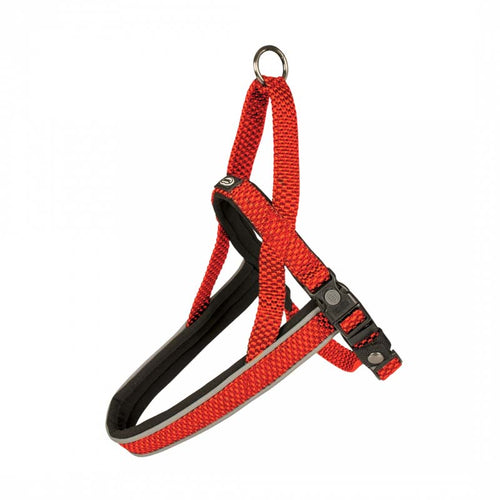 EXPLOR OUTLET East oprsnica, najlon, S 30-40cm/15mm, crvena