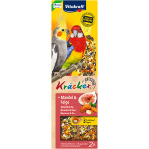 VITAKRAFT Stapici s bademom i smokvom, za australske srednje papige, 2 kom/180g