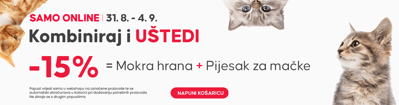 HTTPS WWW PET CENTAR HR PAGES MOKRA HRANA I PIJESAK ZA MACKE AKCIJA