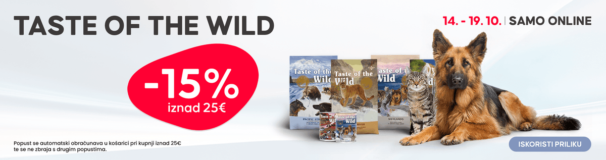 HTTPS WWW PET CENTAR HR COLLECTIONS TASTE OF THE WILD AKCIJA