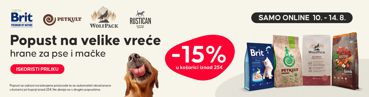 HTTPS WWW PET CENTAR HR COLLECTIONS VELIKE VRECE HRANE AKCIJA 15 SORT_BY MOST RELEVANT FILTER V PRICE GTE 24 FILTER V PRICE LTE 75