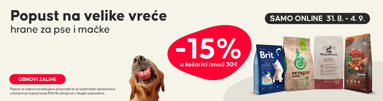 HTTPS WWW PET CENTAR HR PAGES VELIKE VRECE SUHE HRANE AKCIJA