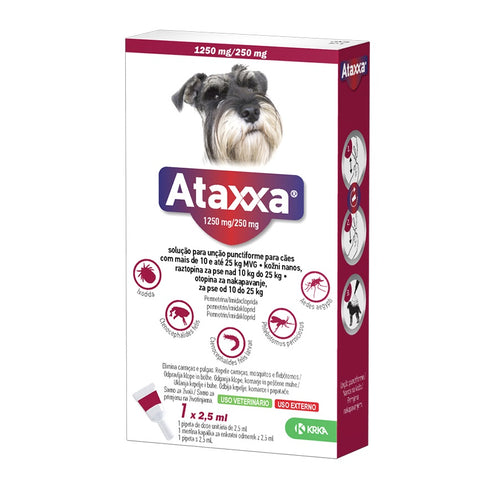 ATAXXA (Krka) ampula SpotOn za pse 10-25kg 2,5ml 1/1