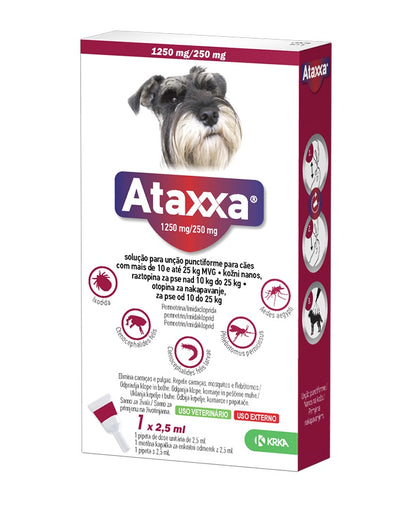 ATAXXA (Krka) ampula SpotOn za pse 10-25kg 2,5ml 1/1