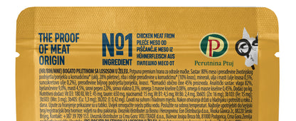 PROOF, Piletina s lososom, komadići u želeu, za odrasle mačke, 85 g