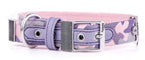 MYFAMILY CLERANCE Ogrlica za pse West Point, najlon, 1,6cm/22-26cm, ružičasta