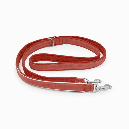 CORALPINA Trening Povodac Cadore XS, 10mm/225cm, crvena