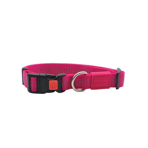 MATIS Klik Ogrlica za psa City Style S 1,5cm/25-35cm, ruzicasta
