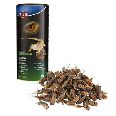 TRIXIE Reptiland Crickets suseni crvrcci za gmazove i male zivotinje 250 ml/25g