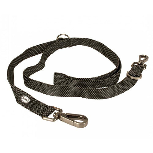 EXPLOR OUTLET East Duo vodilica, najlon, XXL 200cm/25mm, crna
