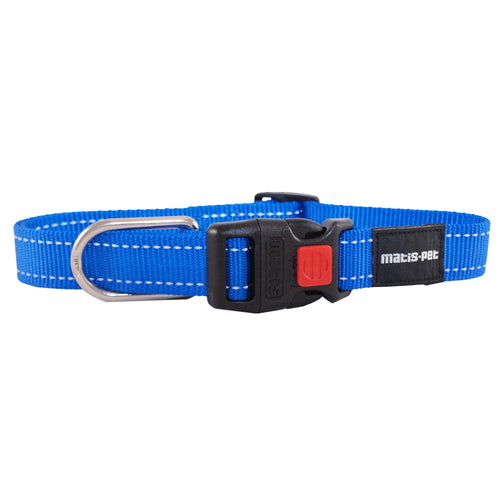 MATIS Klik Ogrlica za psa City Style 1,5cm/30-43cm, plava