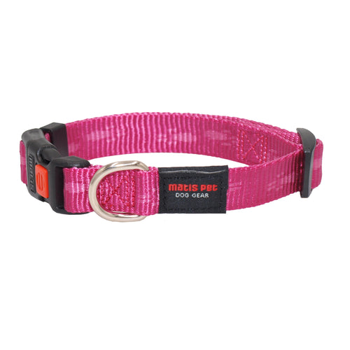 MATIS Klik Ogrlica za psa Dogy Paws S Malina, 2cm/30-45cm