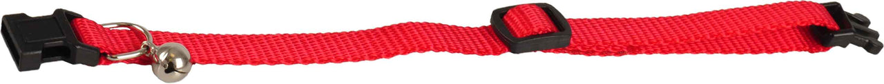 FLAMINGO Ogrlica za macke Art Sportiv Mix sa zvoncicem 10mm/30cm, crvena