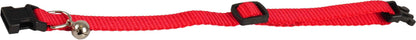 FLAMINGO Ogrlica za macke Art Sportiv Mix sa zvoncicem 10mm/30cm, crvena