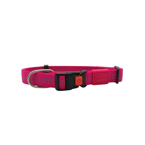 MATIS Klik Ogrlica za psa City Style 2cm/35-51cm, ruzicasta