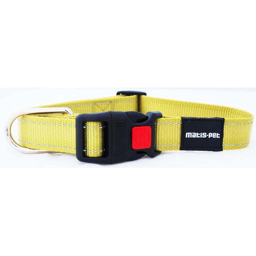 MATIS Klik Ogrlica za psa City Style 2cm/35-51cm, zelena