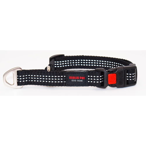 MATIS Poluzatezna ogrlica na regulaciju City Stile, 4cm/48-65cm, crna