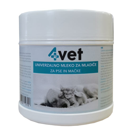 4VET Univerzalno zamjensko mlijeko za stence i macice, 500g