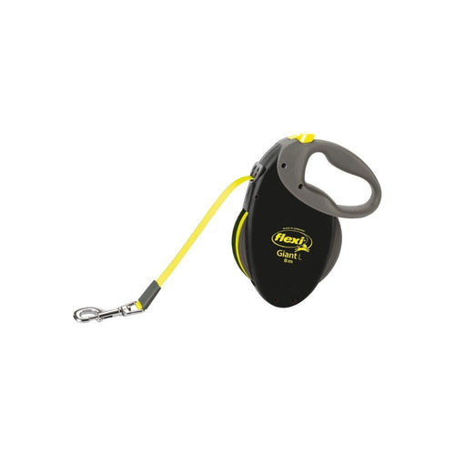 FLEXI Vodlilica na regulaciju Giant Crna L sa trakom 8m/50kg