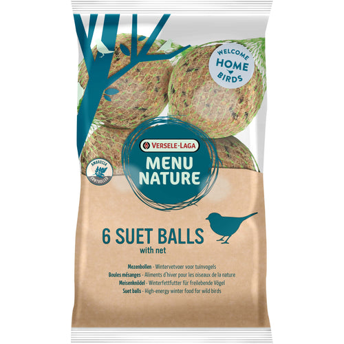 VERSELE-LAGA Menu Nature, lojna kugla, za vanj. ptice, mrezica, 6 kom/90g/540g
