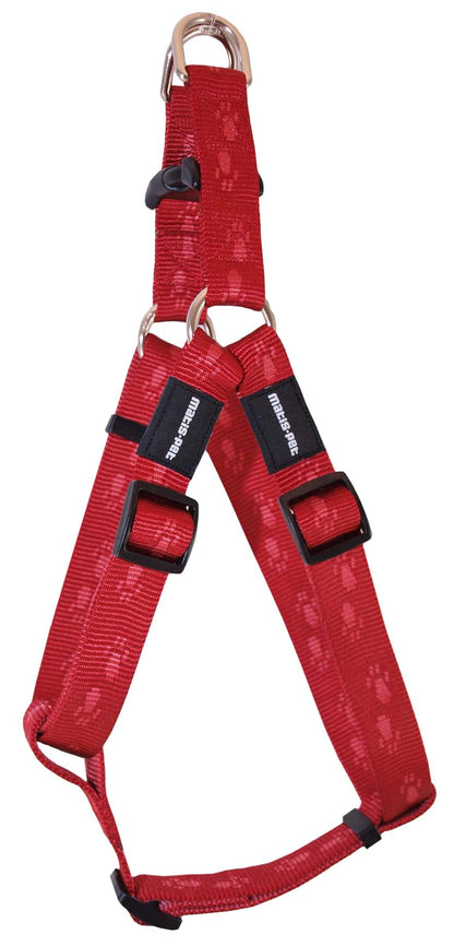 MATIS Orma za psa Dogy Paws Extra Large 2,5cm/57-102cm, crvena
