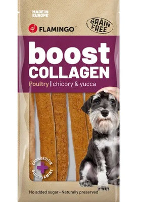 FLAMINGO Boost Sausage, kobasice s piletinom i kolagenom, za pse, 6kom/600g