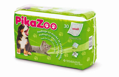 PikaZoo Upijajuce prostirke, S, 40/60cm, 30 komada
