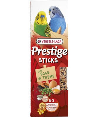 VERSELE-LAGA Prestige stapici s jajem i timijanom, tigrice 2 kom/60g