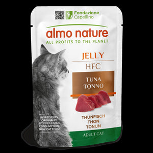 ALMO NATURE HFC, tunjevina u želeu, vrećica za mačke, 55g