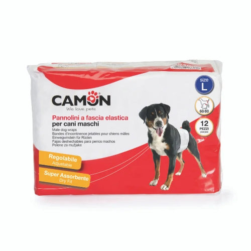 CAMON Pelene za muzjake, jednokratne, 12 komada, L, 60/80cm
