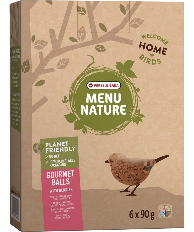 VERSELE-LAGA Menu Nature, Gourmet lojne kugle, bobice, bez mrezice, 6 kom/90g