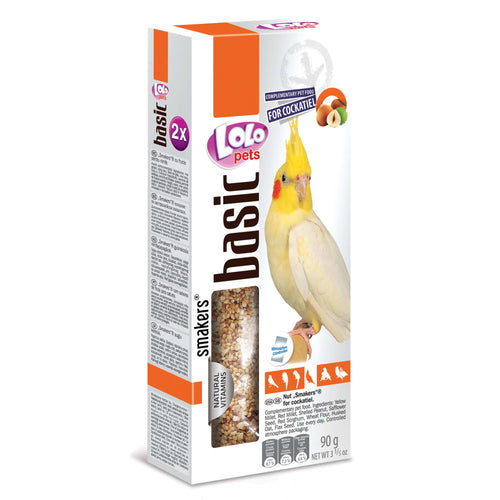 LOLO PETS Stapici s orasastim plodovima, za nimfe, 2kom/90g