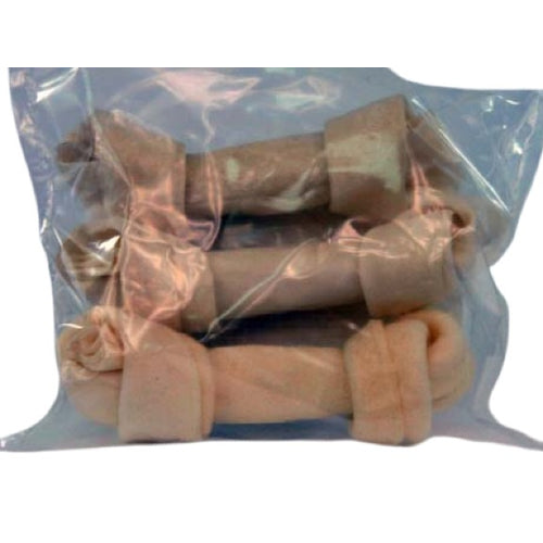 HAU&MIAU Rawhide, kost zvakalica, 100% goveđa koza, 3 kom/11cm/90g