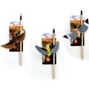 ALL FOR PAWS Natural Instinct Bird Wand Mahalica s ketnipom, 18x13,5x6,5cm