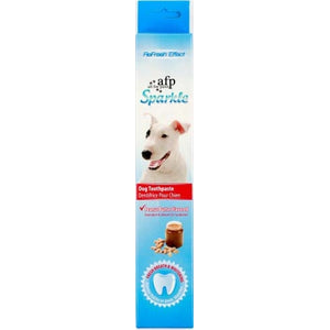 ALL FOR PAWS Sparkle Zubna pasta za pse, okus kikiriki maslaca, 60g