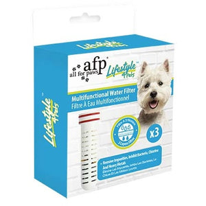 ALL FOR PAWS Zamjenski filter za Purefect Pet fontanu, omekšavanje vode, 3kom