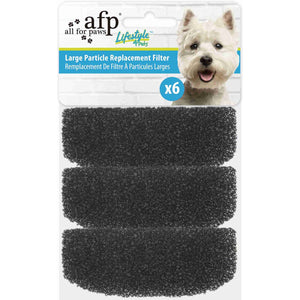 ALL FOR PAWS Zamjenski filter za Purefect Pet fontanu, velike čestice, 6kom