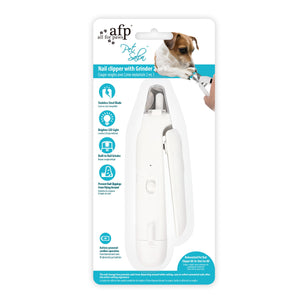 ALL FOR PAWS škarice za nokte i brusilica, Pet Salon Nail Clip Grind 2u1