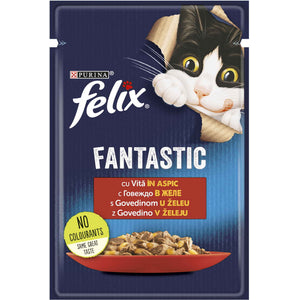 FELIX Fantastic, s govedinom u želeu, 85g