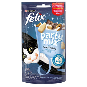 FELIX Party Mix Dairy Delight, poslastica s dodatkom mlijeka, jogurta i sira 60g
