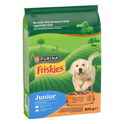 FRISKIES JUNIOR, s piletinom