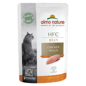 ALMO NATURE HFC, piletina u želeu, vrećica za mačke, 55g