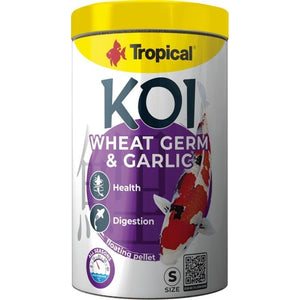 TROPICAL Koi Wheat Germ & Garlic,hrana za mlađe koi šarane i zlatne ribe,1000ml