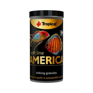TROPICAL Soft Line America S, granulirana hrana za ribe iz Amerike, 250ml